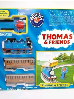 Thomas & Friends Blue Thomas Remote Control Train Set **Like NEW/FAST SHIPPING**